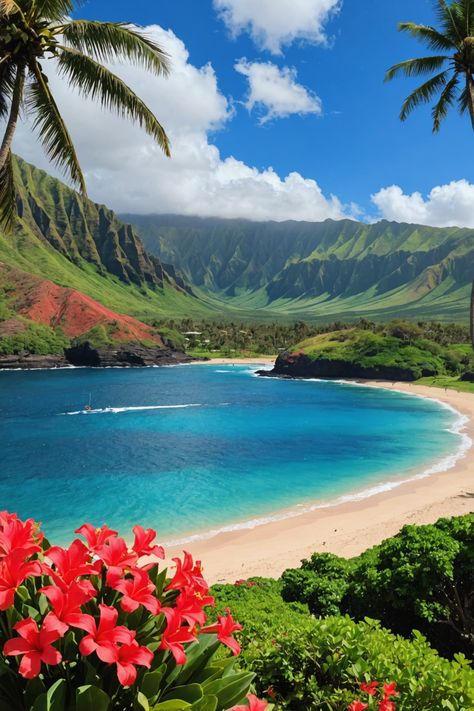 Unveiling Molokai: Paradise Found 🌺 Peaceful Wallpapers, Hawaiian Cuisine, Hawaiian Landscape, Hawaii Landscape, Island Adventure, Climate Zones, Hawaii Art, Hawaiian Decor, Hawaiian Art