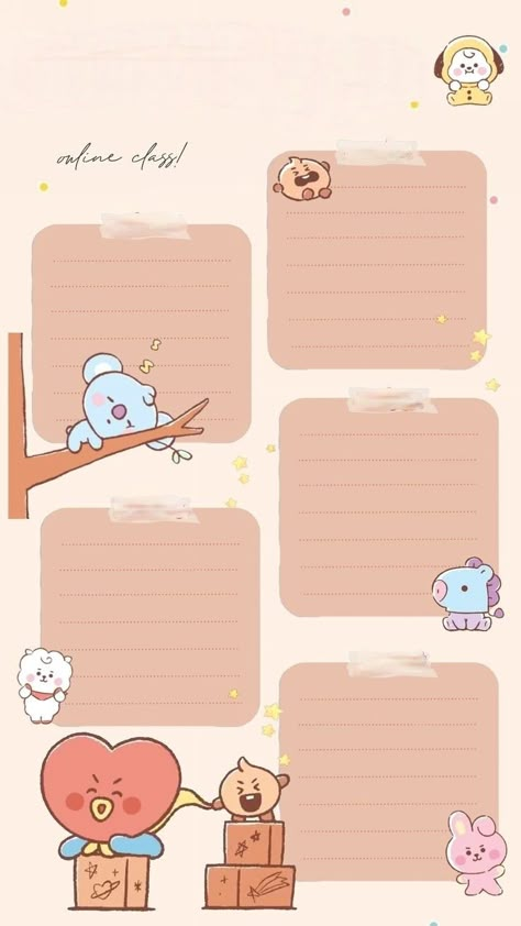 Bt21 Planner, Journal Lettering Ideas, Bullet Journal Lettering, Journal Cover Ideas, Ideas Bullet Journal, Printable Paper Patterns, خريطة ذهنية, Memo Pad Design, Bullet Journal Cover