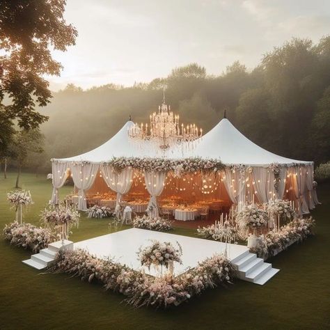 Outdoor Tent Wedding, Tent Wedding Reception, Dream Wedding Reception, Dream Wedding Decorations, Dream Wedding Venues, Wedding Tent, Future Wedding Plans, Outdoor Wedding Decorations, Tent Wedding