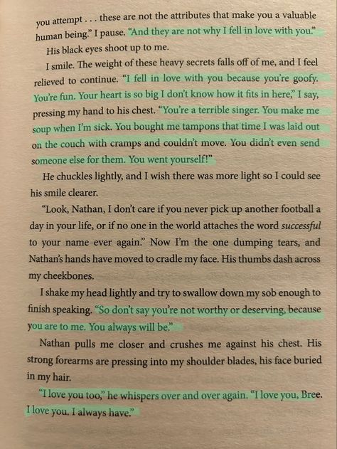 Cheat Sheet Quotes, Nathan Donelson, Bree Camden, Cheet Sheet, The Cheat Sheet, Forced Love, Romantic Book Quotes, Book Annotation, Character Quotes