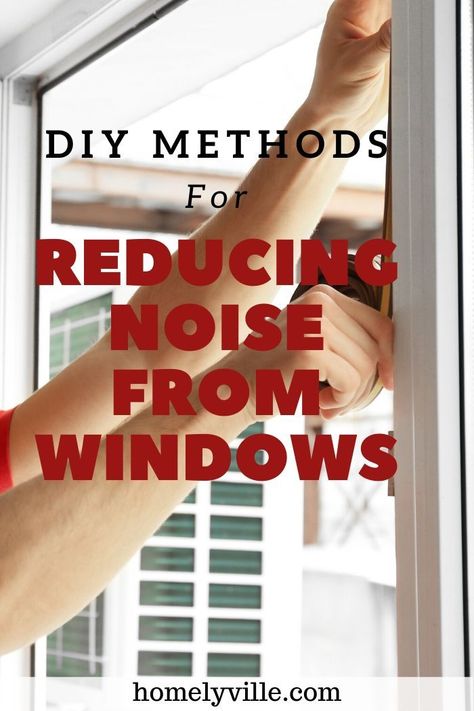 Many people get frustrated by having to deal with outside noises. Here are the best ways to soundproof your windows and reduce the noise. #noisereducingwindows #soundproofwindowa Noise Cancelling Curtains, Sound Proofing Windows, Sound Proof Windows, Thermal Window Coverings, Noise Reduction Panels, Insulated Window Coverings, Sound Proofing Apartment, Weatherproofing Windows, Single Pane Windows