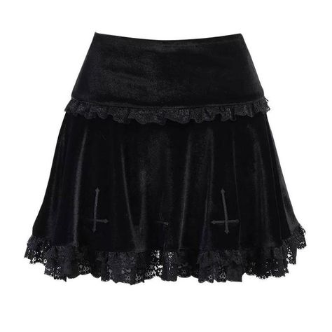 Goth Skirt, Gothic Skirt, Lace Up Tank Top, Y2k Skirt, Hippie Skirts, Velvet Mini Skirt, Gothic Clothes, Skirt Y2k, Gothic Rock