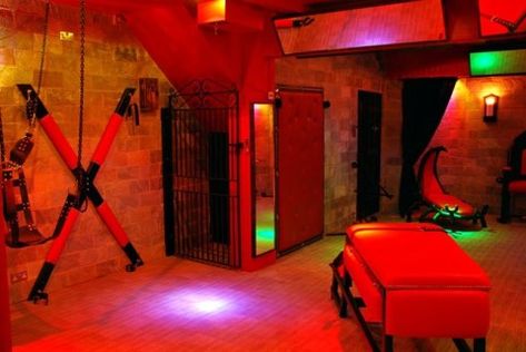 Red Room Bedroom, Red Room 50 Shades, Pleasure Room, Dungeon Room, Bed Picture, Mirror Ceiling, Pool Picture, Red Room, Playroom Furniture