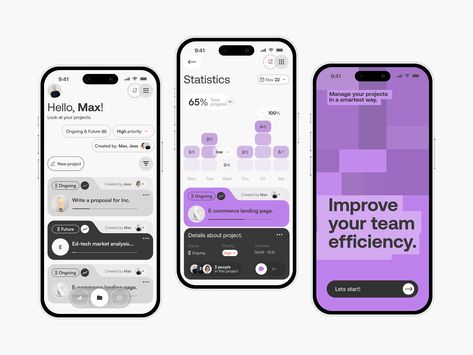 Project Management Mobile App Mobile Ui Design Trends, Calendar Ui Design, Calender Ui, App Ui Design Inspiration, Calendar Images, Ui Design Principles, Ui Ux 디자인, Ux App Design, Ui Design Trends