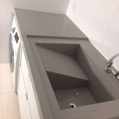 Outdoor Laundry Rooms, Stylish Laundry Room, Desain Pantry, Dream Laundry Room, Laundry Room Layouts, Laundry Design, Laundry Room Renovation, Modern Laundry Rooms, Laundry Ideas