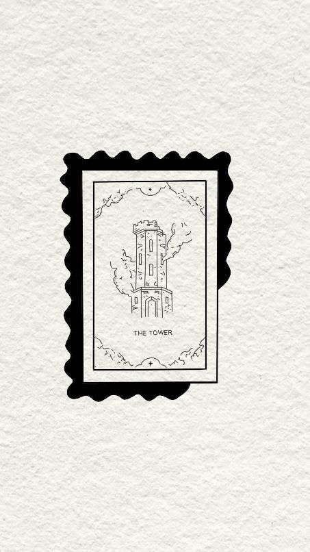 Tarot Cards Tower, Tower Tarot Card Tattoo, The Tower Tarot Tattoo, Tower Tarot Tattoo, Tower Tarot Card, Tower Tattoo, The Tower Tarot Card, The Tower Tarot, Tarot Card Tattoo