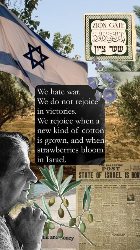 #israelaesthetic #israelwillbefree #love #christ #homeland Jewish Inspiration, Torah Quotes, Golda Meir, Happy Hannukah, Jewish Girl, Jewish Heritage, Jewish Culture, Bullet Journal Mood, Shabbat Shalom