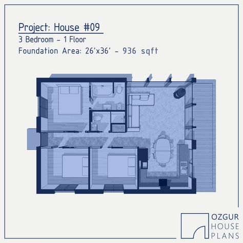 Single Story Small House, Tiny Cabin Floor Plans, Off Grid Cabin Plans, Small Home Plan, House Plan Modern, Cabin Floor, Off Grid Cabin, Cabin Floor Plans, Tiny Cabins