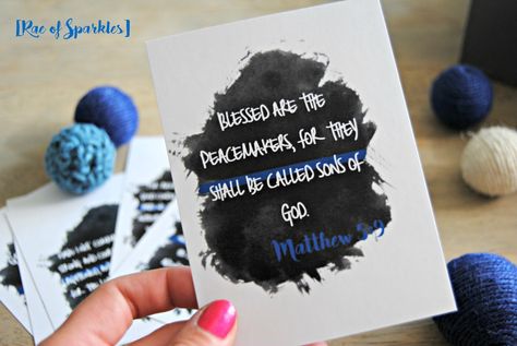 Police Officer Quotes, Police Appreciation Week, Police Week Ideas, Police Appreciation Gifts, Bible Verse Printables, Police Officer Appreciation, Police Appreciation, Leo Wife, Police Life