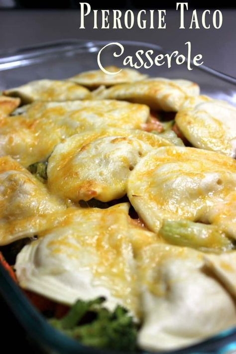 Pierogies And Kielbasa, Casserole Dish Recipes, Pierogi Casserole, Taco Lasagna, Pierogi Recipe, Lasagna Casserole, 2 Sisters, Taco Casserole, Easy Casserole