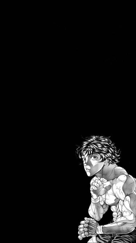 Ios 16 Baki Wallpaper, Baki Iphone Wallpapers, Baki Hanma Black And White, Baki Aesthetic Pfp, Baki Black And White Wallpaper, Baki Anime Wallpaper Hd, Baki The Grappler Wallpaper, Baki Hanma Wallpaper Aesthetic, Pickle Baki Wallpaper