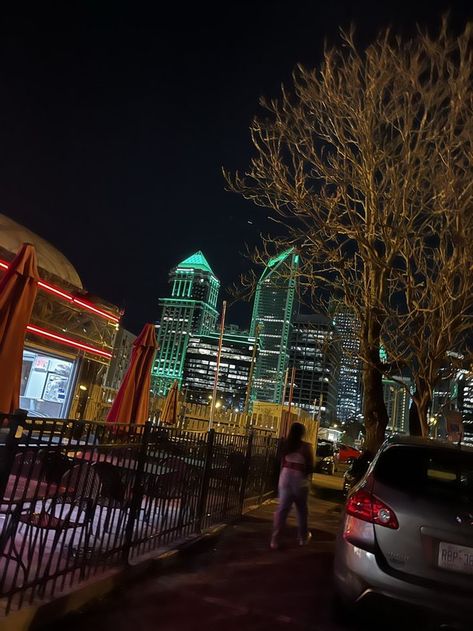 a beautiful city, nice lights and vibes City Charlotte North Carolina Aesthetic, Downtown Charlotte Nc At Night, Charlotte North Carolina Aesthetic, Downtown Charlotte Nc, Carolina Aesthetic, North Carolina Charlotte, Streets Photography, Downtown Charlotte, City Streets Photography