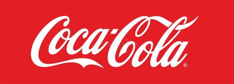 Coca Cola logo. On red background. Traced from photo to EPS royalty free illustration Coca Cola Logo, Coca Cola Brands, Coca Cola Ad, Coke Cola, Instant Win Games, Famous Logos, 3d Text Effect, Dr Pepper, Brand Guidelines