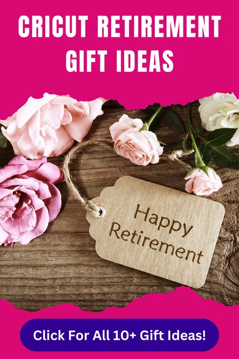 Check out this collection of Cricut Retirement Gift Ideas. Click for all gift ideas! Cricut Retirement Gift Ideas, Cool Wine Racks, Retirement Gift Ideas, Retirement Messages, Retirement Party Decorations, Retirement Humor, Happy Retirement, Words Prints, Retirement Gift