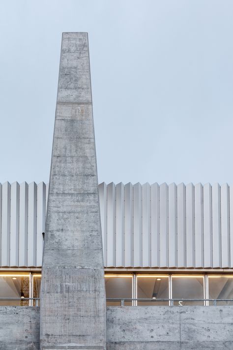 Cobe Architects, Concrete Staircase, Copenhagen City, Aluminium Cladding, Sustainable Transport, Urban Spaces, Industrial Buildings, Facade Architecture, Metro Station