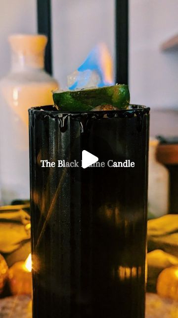 Jackie Benz | Simple & Fun Cocktails | My 31 days of Halloween Cocktails begins today! 👻 I am so excited to bring you my spooky season creations.  I have always loved Halloween... | Instagram The Black Flame Candle, Halloween Party Planning, Halloween Instagram, Hocus Pocus Party, Black Food Coloring, Black Flame Candle, Flame Candle, Seltzer Water, Black Flame