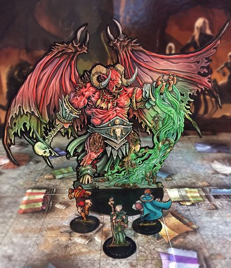 D&d Figures, Painting Miniatures Figures, Dnd Paper Miniatures, Paper Miniatures, Dnd Crafts, Dnd Mini, D&d Minis, Board Game Design, Dungeons And Dragons Miniatures