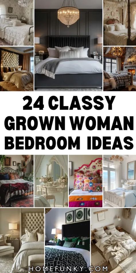 Small Bedroom Organization Ideas, Woman Bedroom Ideas, Grown Woman Bedroom Ideas, Cozy Bedroom Ideas For Women, Bedroom Organization Ideas, Small Bedroom Ideas For Couples, Grown Up Bedroom, Bedroom Decor For Women, Small Bedroom Organization