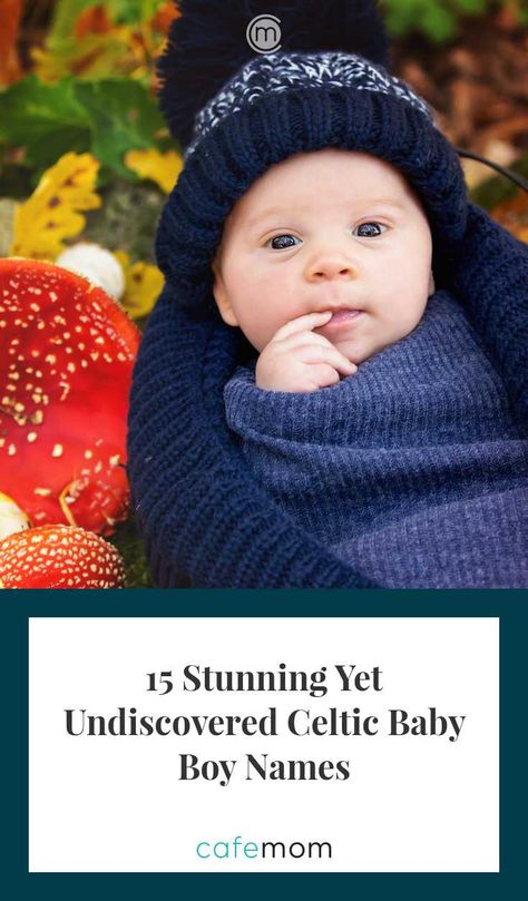 15 Stunning Yet Undiscovered Celtic Baby Names for Boys | CafeMom.com Celtic Baby Boy Names, Celtic Boy Names, Celtic Baby Names, Celtic Names, Child Names, Hipster Baby Names, Names For Boys List, Unisex Baby Names