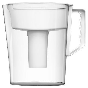 Brita Slim 5 Cup Water Filtration Pitcher - White Craftsman Bungalow House Plans, Brita Pitcher, Brita Water Filter, Brita Filter, Best Water Filter, Water Filter Pitcher, Highlights Color, Filtered Water Bottle, White Pitcher