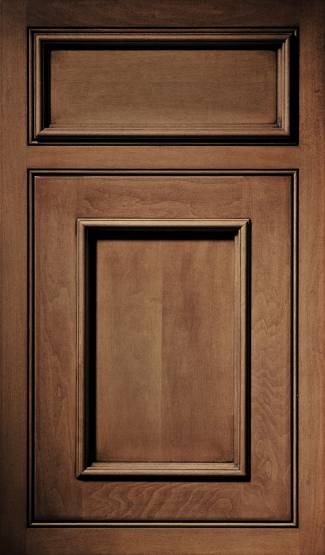 A Maple door done in the Kent door style with a Nutmeg Umber glaze finish  #Maple #Door #Style #Kent #Door #Style #Nutmeg #Umber #Glaze #Finish #Custom #Cabinetry #Design Masculine Office Ideas, Cabinet Door Styles Shaker, Kitchen Door Styles, Kitchen Keeping Room, Cabinet Door Designs, Kitchen Cabinet Door Styles, Panel Molding, Cabinet Door Style, Handmade Cabinets