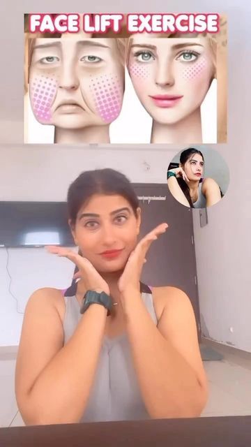 Face Lift Exercises, Obličejové Masky, Face Massage Techniques, Facial Routine Skincare, Body Massage Techniques, Facial Massage Routine, Face Yoga Exercises, Face Yoga Facial Exercises, Facial Yoga