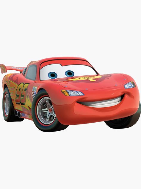 Pegatina «Rayo McQueen» de laurengoldener | Redbubble Mc Queen Cars, Baby Boy Fabric, Flash Mcqueen, Silhouette Disney, Car Flash, Disney Quilt, Car Fabric, Car Table, Baby Bumper