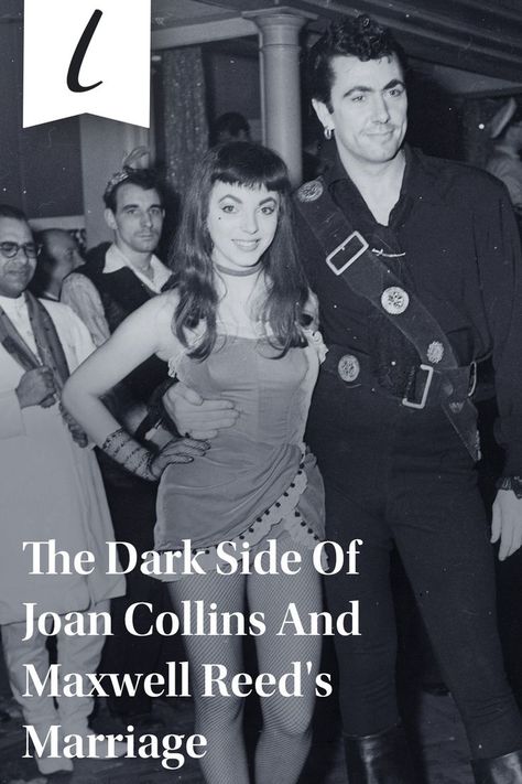 English actress Joan Collins and her husband Percy Gibson have been together for over two decades, despite their 32-year age gap. #celebs #celebromance #oldhollywood Joan Collins, Age Gap, English Actresses, The Dark Side, Dark Side, Old Hollywood, The List, Gibson, The Darkest