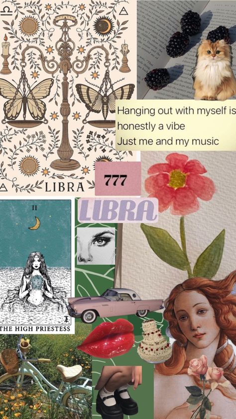 Libramoodboard #wallpaper #moodboard #libra Libra Midheaven, Libra Aesthetic, Vintage Wallpaper, Mood Boards, Cute Wallpapers, Astrology, Mood Board, Branding, Wallpapers