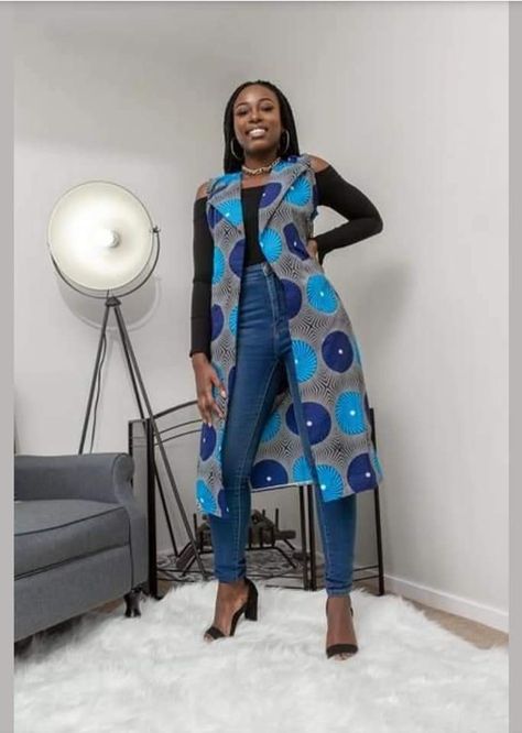 Ankara Kimono Jacket, Kimono Ankara, African Print Kimono, Pride Designs, African Wears, Ankara Kimono, Ankara Outfits, Long Sleeve Jumpsuits, Kitenge Designs