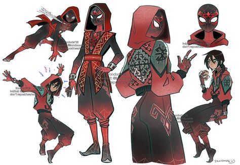 Chinese Spidersona, Spidersona Concept Art, Spider Woman Design, Spidersona Design, Spider Sonas Male, Spider People Art, Spider Sona Inspiration, Spidersona Oc Girl, Spider Sona Art