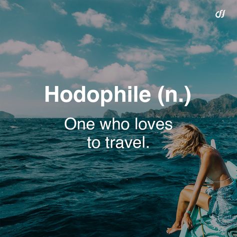 Hodophile Quotes, Words To Describe Personality, Describe Personality, Word Vocabulary, Unique Words Definitions, Instagram Editing Apps, Soothing Quotes, Travel Words, Crazy Facts