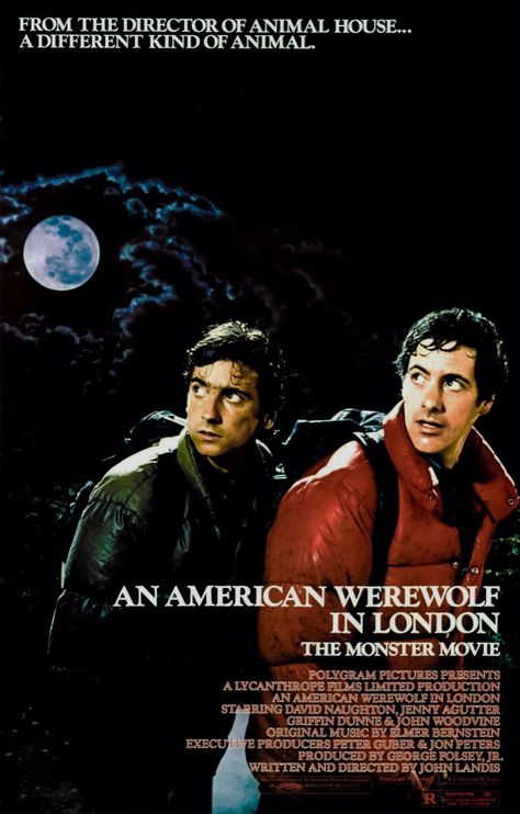 David Naughton, Jon Peters, Human Centipede, An American Werewolf In London, Werewolf In London, American Werewolf In London, London Poster, Evil Dead, Movie Prints