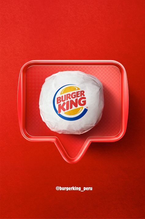 Burger King :: Instragram on Behance Creative Burger, Typeface Poster, Detergent Product, Vision Quest, King Design, Publicidad Creativa, Artist Card, Graphic Design Ads, Logo Diy