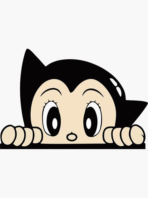 "Astro Boy Peeker Anime" Sticker for Sale by hazemham Anime Sticker, Boys Sticker, Astro Boy, Anime Stickers, Science Poster, Sticker Design, Stranger Things Fanart, Vinyl Sticker, Fan Art