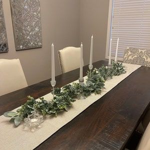 Lambs Ear Garland, Artificial Eucalyptus Garland, Arch Flowers, Eucalyptus Garland, Greenery Garland, Eucalyptus Wreath, Lambs Ear, Garland Wedding, Wedding Centerpiece