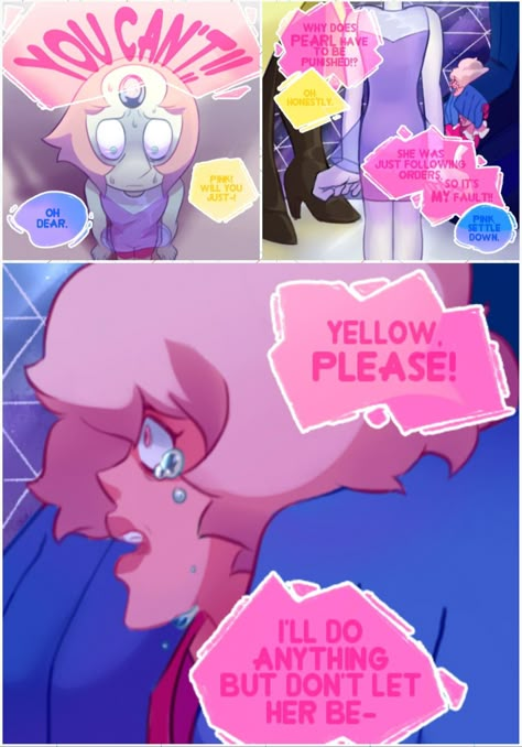 Pearl And Pink Diamond, Pearls Steven Universe, Pearl X Pink Diamond, The Diamonds Steven Universe, Diamond Steven Au, Steven Universe Corrupted Gems, Pink Diamond Gem Steven Universe, Steven Universe Pearl Au, Pink Diamond Steven Au