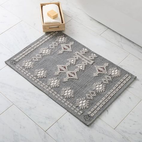 Embroidered Origins Bath Mat