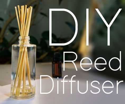 Diy Reed Diffuser, Diy Oil Diffuser, Homemade Reed Diffuser, Reed Diffuser Oil, Homemade Essential Oil, Make A Room, Natural Air Freshener, Diffuser Oil, Diy Essentials