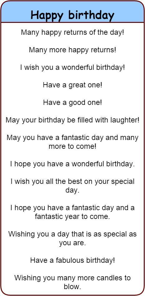 Fun and different ways to wish people 'happy birthday' in English. 'Happy birthday' in 30 different languages. - learn English,communication,vocabulary,english Sms Language, Jesus Videos, Birthday Sister, Friend Birthday Quotes, Basic English, English Learning Spoken, True Lines, Happy Birthday Quotes For Friends, English Vocab