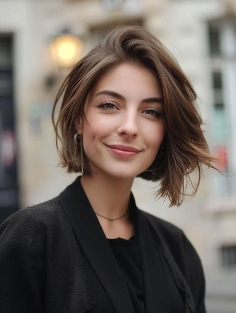 Discover the Italian Bob Haircut 2024: Elegance Meets Modern Chic Bob For 40 Year Old, 2024 Bob Hair, 90s Italian Bob Haircut, Short Bob For Thinning Hair, Summer Bob Haircut, Short Brown Hair Pale Skin, Italian Bob Fine Hair, Italian Bob Haircut Fine Hair, Bob Haircut 2024 Trends