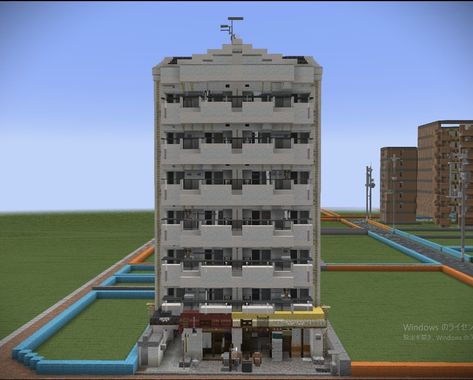 Minecraft Cyberpunk, Apocalyptic City, Minecraft City Buildings, Minecraft City, Minecraft Inspo, Minecraft Stuff, Minecraft Blueprints, Cool Minecraft, Minecraft Architecture