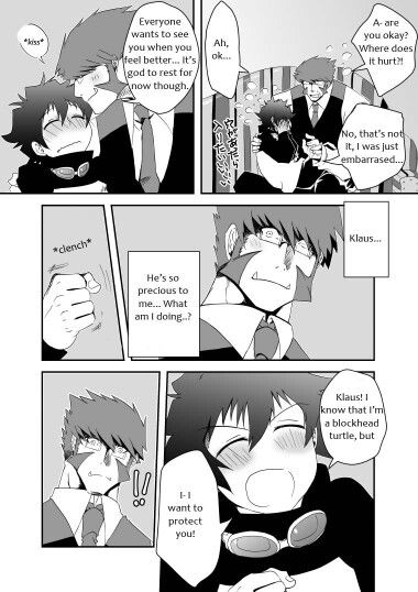 Klaus x Leonardo part 13 Klaus X Leonardo, Leo X Klaus, Blood Blockade, Blood Blockade Battlefront, Kekkai Sensen, Me Me Me Anime, Comics, Anime