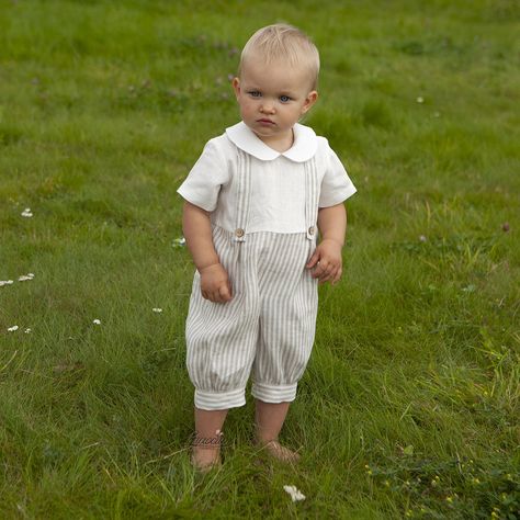 Boy Suspenders Outfit, Country Boy Outfits, Baby Boy Suspenders, Baby Boy Linen, Suspenders Outfit, Baby Christening Outfit, Boy Baptism Outfit, Suspenders For Boys