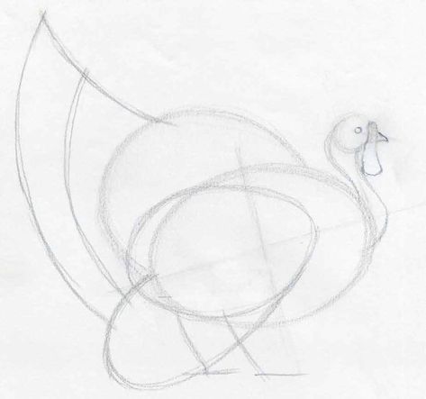 Learn how to draw a turkey very simply and very quickly Turkey Drawings, Draw A Turkey, Chalkboards Ideas, Eye Pencil Drawing, Pencil Drawings Of Love, Drawing Decoration, Turkey Calls, Thanksgiving Drawings, Turkey Drawing