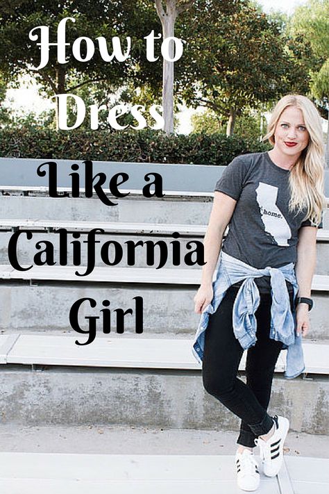 How to Dress Like a California Girl! #cool #effortless #cali #style #fashionblogger California Aesthetic Outfit, California Aesthetic, Girl Cool, Cali Style, California Shirt, Usa Tee, California Girl, California Style, Chic Fashion