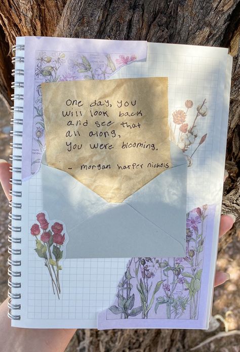 Quotes Aesthetic Scrapbook, Slam Book Ideas Design, Poem Journal Ideas, Homemade Poetry Book, Journal Poetry Aesthetic, Slam Book Ideas, First Page Of Diary Ideas Quotes, Diary Decoration Ideas Quotes, Poem Journal Art