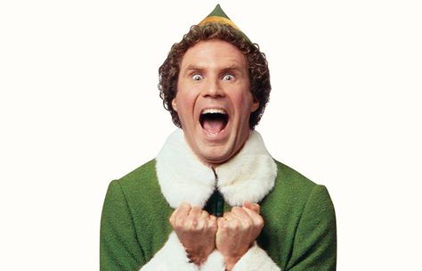 Totally the bomb website is funny - That one friend who LOVES Christmas Will Ferrell Elf, Elf Memes, Elf Images, Christmas Car Decorations, Garden Antiques, Elf Face, Elf Movie, Will Ferrell, Christmas Inflatables