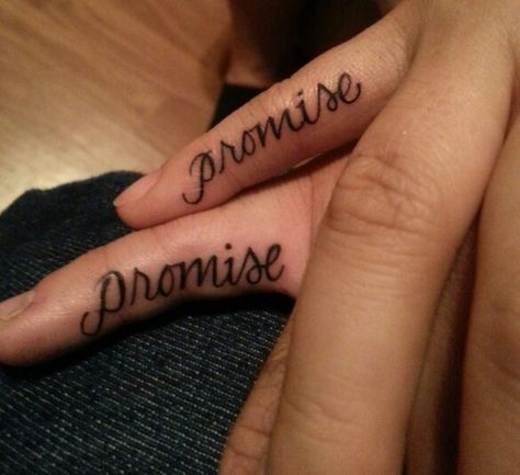 Couples Pinky Promise Tattoo, Pinky Promise Tattoo Couple, Promise On Pinky Tattoo, Promise Tattoo On Pinky Fonts, Sister Tattoos Pinky Promise, Pinky Promise Meme, Promise Tattoo, Tatted Men, Bts Tattoos