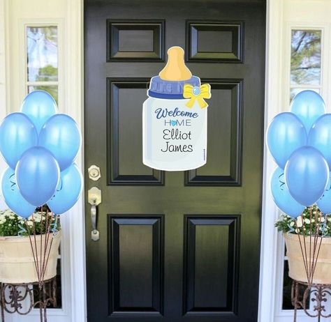 Welcome Home Newborn Decoration Ideas, Baby Coming Home Decorations, Welcome Home Baby Decor, Decoration For Baby Welcome, Welcome Home Baby From Hospital, Newborn Welcome Home Decoration, Baby Boy Welcome Decoration At Home, Welcome Home Baby Ideas, Newborn Baby Welcome Decoration